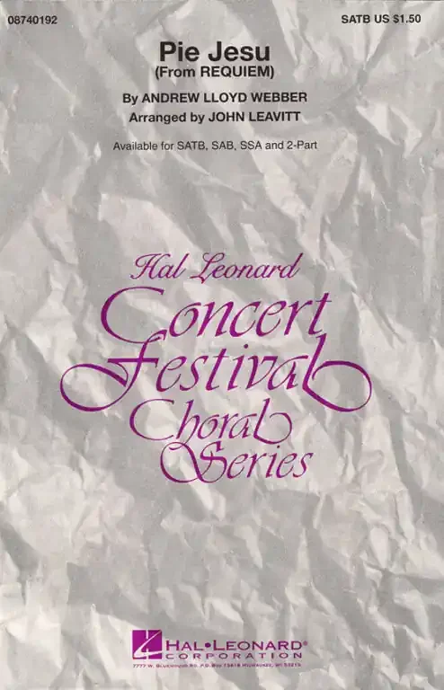 Lloyd Webber, Andrew Pie Jesu