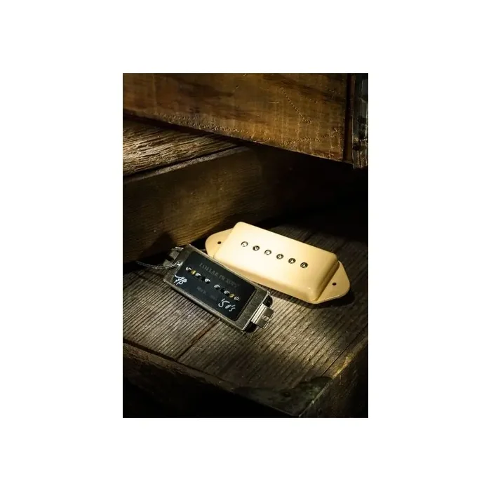 Lollar P-90 ‘50‘s Wind Dog Ear, Neck, Black