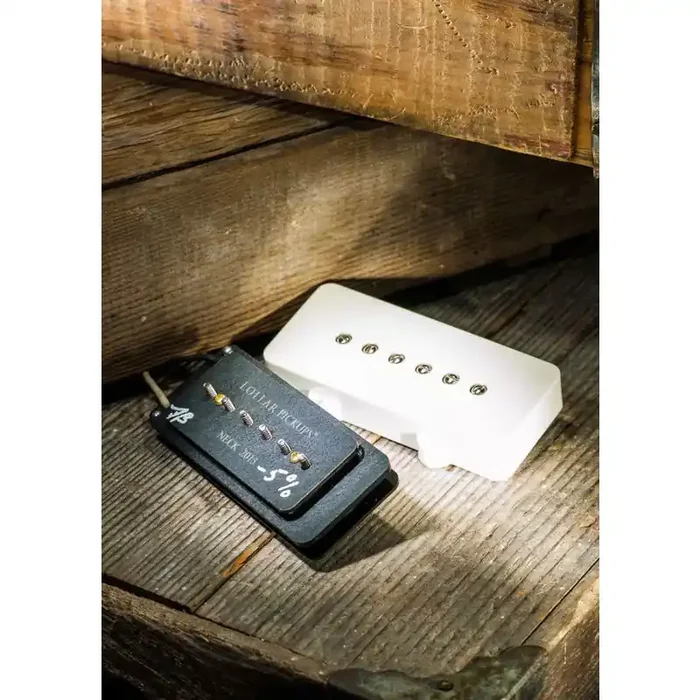 Lollar P-90 Jazzmaster, Black, Neck