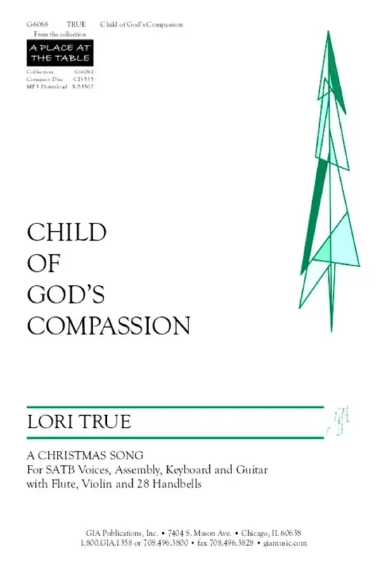Lori True Child of God‘s Compassion – Guitar Part Gemischter Chor mit Begleitung