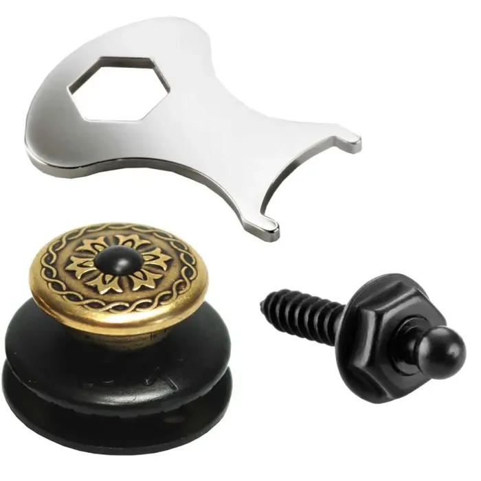 Loxx Security Lock Victorian,Brass/bk