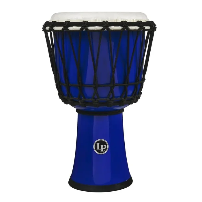 LP Djembe World 7-inch Rope Tuned Circle LP1607BL Blue