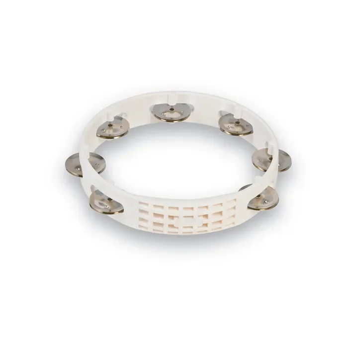 LP Tambourine Aspire LPA182 White 8“