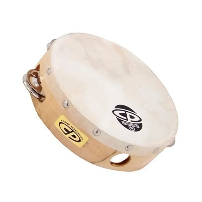 LP Tambourine CP Wood CP376 6″ single row