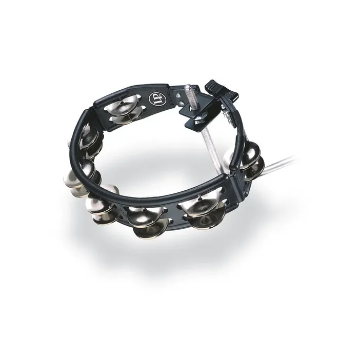 LP Tambourine Cyclop mountable LP160 Black Steel Jingles