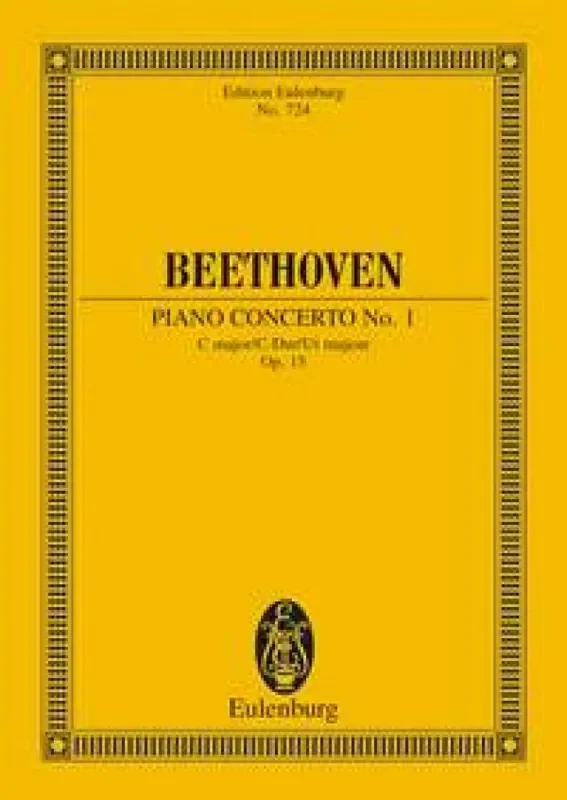 Ludwig van Beethoven Concerto No.1 – Piano And Orchestra Orchester mit Solo