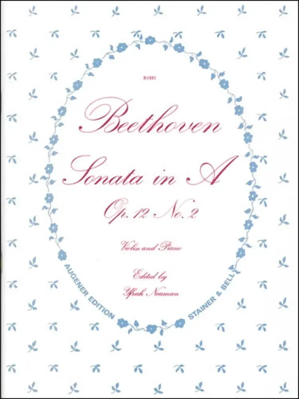 Ludwig van Beethoven Sonata in A, Op. 12, No. 2 with Piano Violine mit Begleitung