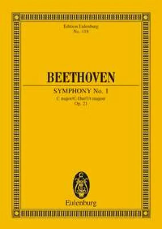 Ludwig van Beethoven Symphony No.1 In C Op.21 Orchester