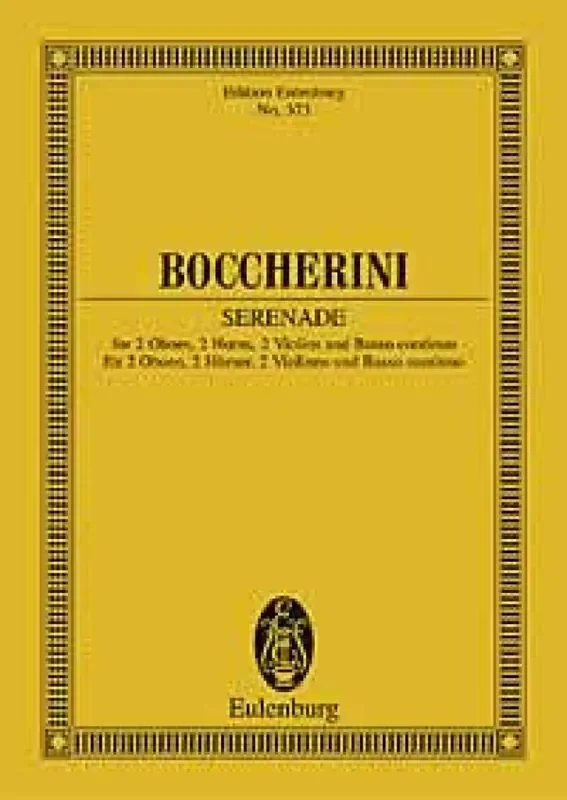 Luigi Boccherini Serenade D major Kammerensemble