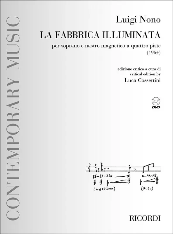 Luigi Nono La Fabbrica Illuminata Gesang Solo