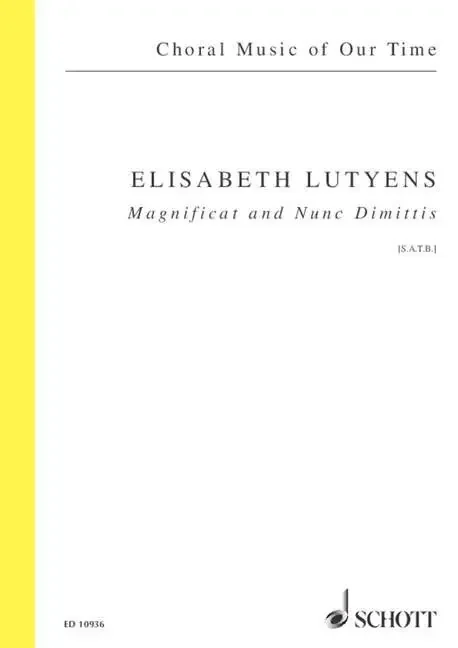 Lutyens, Elisabeth Magnificat and Nunc Dimittis