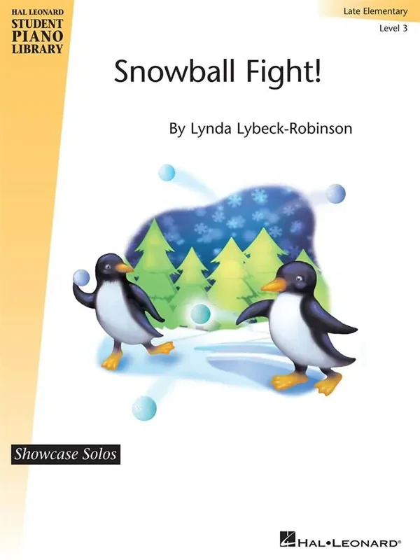 Lynda Lybeck-Robinson Snowball Fight! Easy Piano