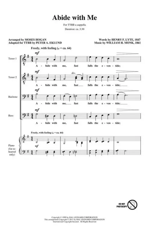 Lyte, Henry F. Abide with Me