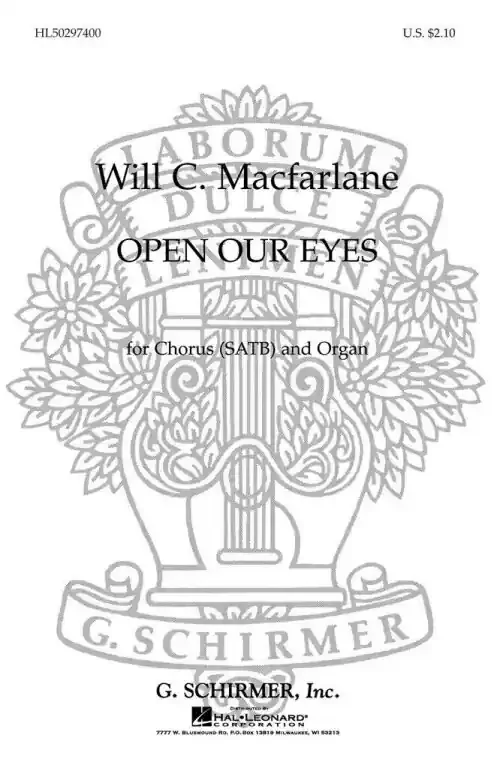 MacFarlane, Will C. Open Our Eyes