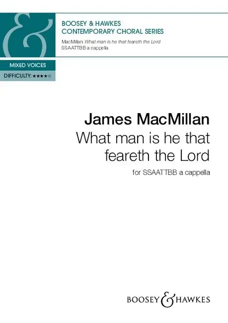 MacMillan, James What man is he that feareth the Lord