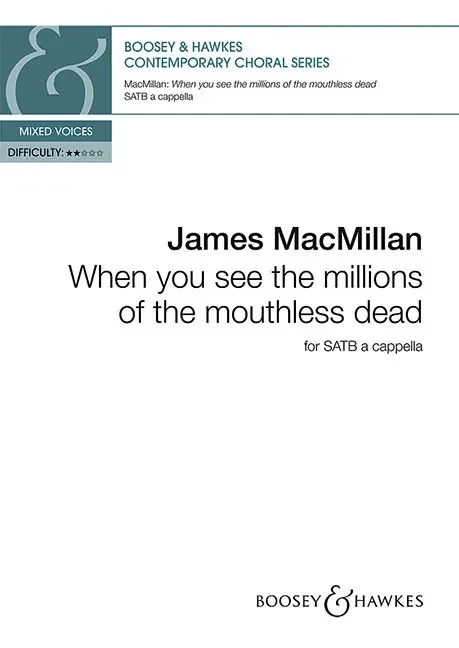 MacMillan, James When you see the millions of the mouthless dead