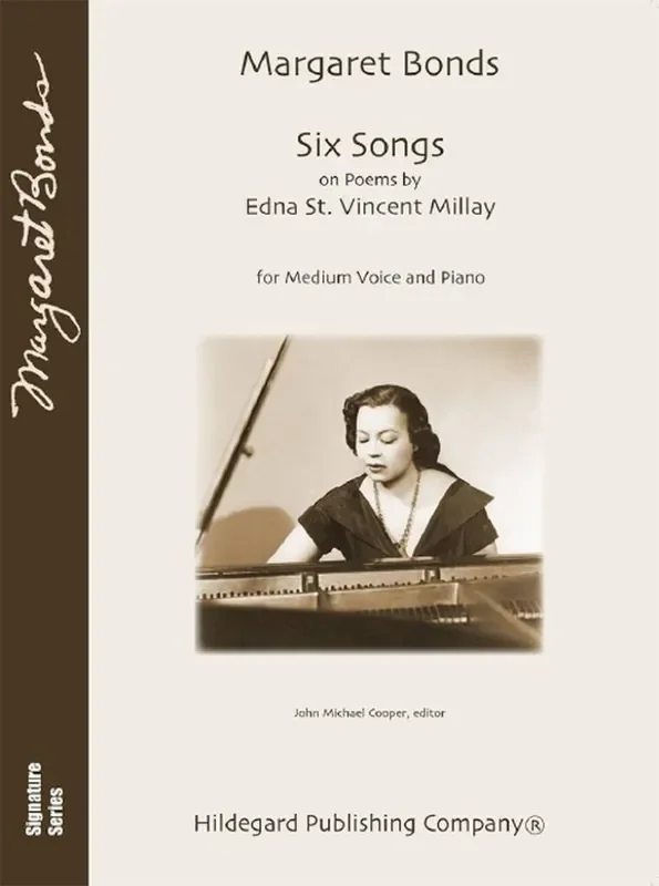 Margaret Bonds Six Songs Gesang mit Klavier