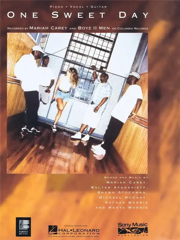 Mariah Carey One Sweet Day Klavier, Gesang, Gitarre (Songbooks)