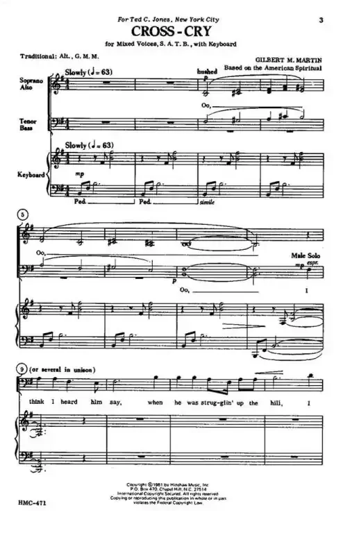 Martin, Gilbert Cross-Cry