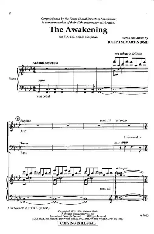 Martin, Joseph M. The Awakening