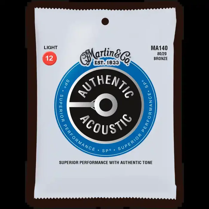 Martin MA140 SP 80/20 Bronze – Authentic, Light, 012/054