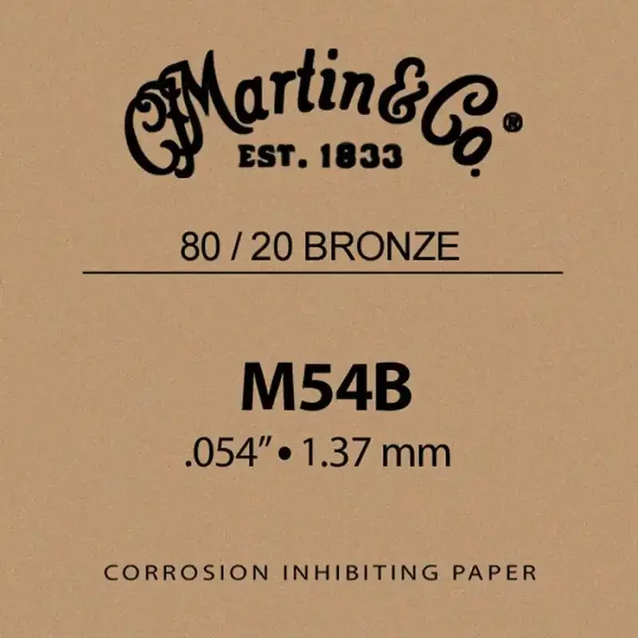 Martin Traditional Series 054 string, 80/20 bronze,