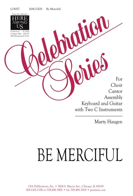 Marty Haugen Be Merciful – Guitar edition Gemischter Chor mit Begleitung