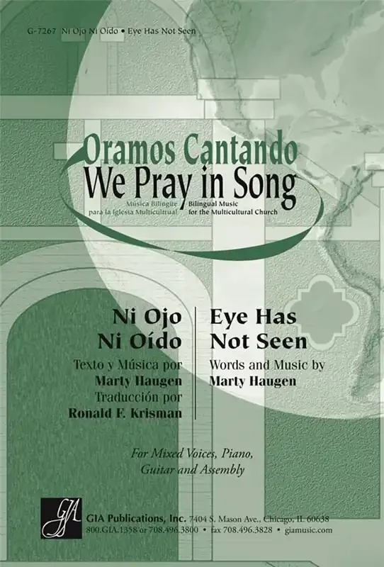Marty Haugen Eye Has Not Seen Gemischter Chor mit Begleitung