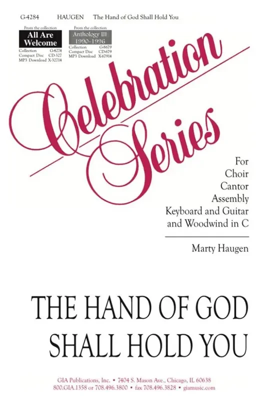 Marty Haugen Hand of God Shall Hold You, the Gemischter Chor mit Klavier/Orgel