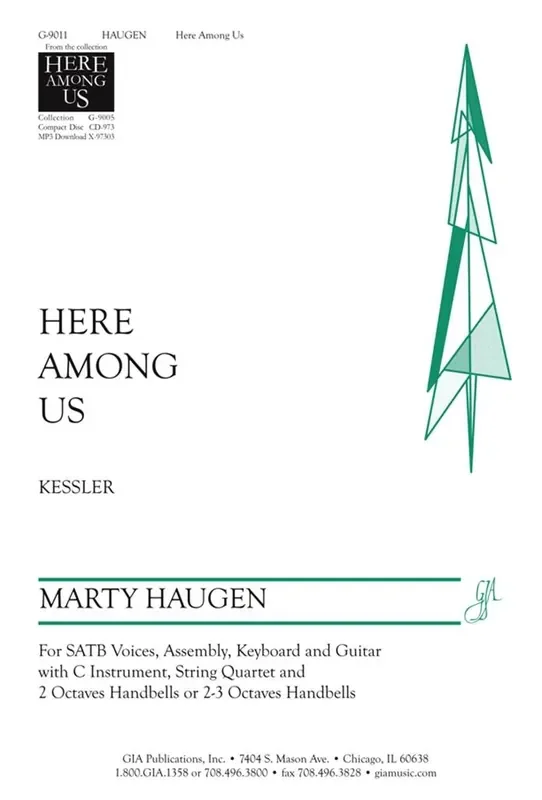 Marty Haugen Here Among Us – Instrument edition Gemischter Chor mit Ensemble