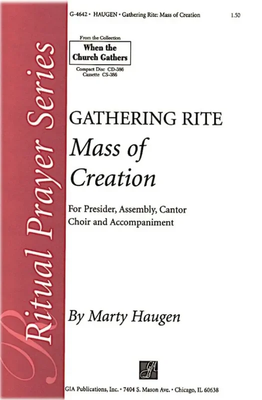Marty Haugen Mass of Creation Gathering Rite Gemischter Chor mit Begleitung