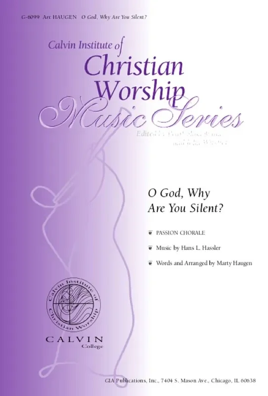 Marty Haugen O God, Why Are You Silent – Guitar part Gemischter Chor mit Begleitung