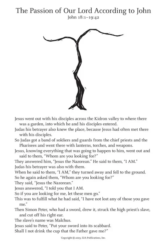 Marty Haugen That You May Have Life Passion acc. to John NAB Gemischter Chor mit Begleitung