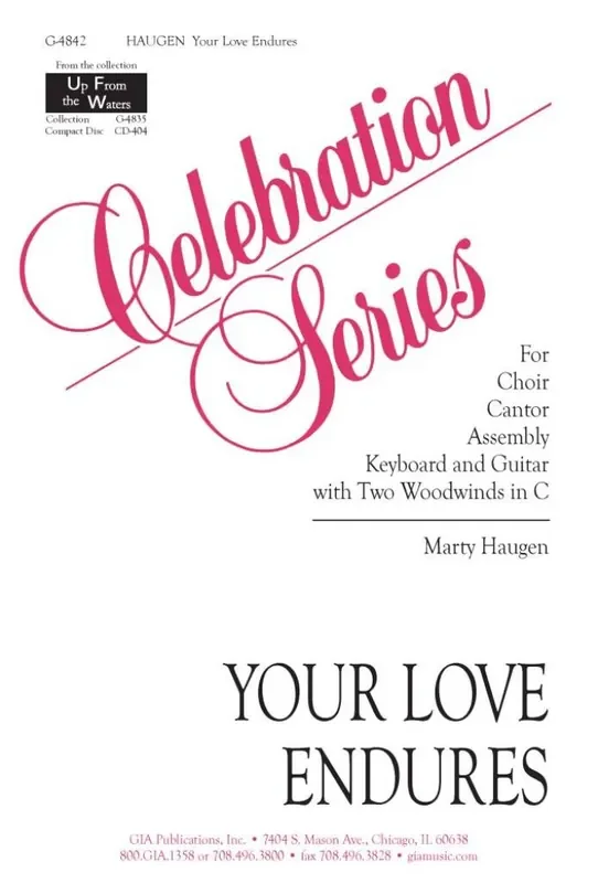 Marty Haugen Your Love Endures Gemischter Chor mit Begleitung