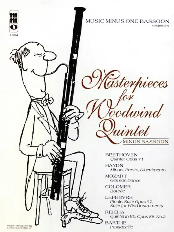 Masterpieces for Woodwind Quintet – Volume 1 Fagott Solo