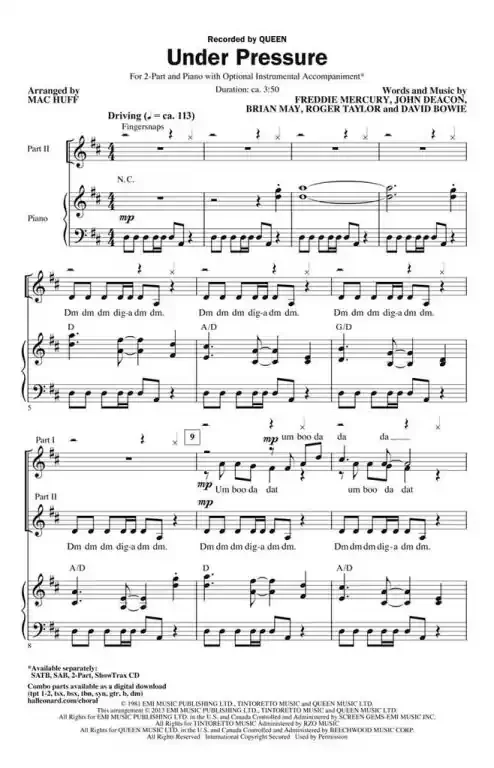 May, Brian Under Pressure