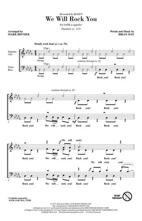 May, Brian We Will Rock You