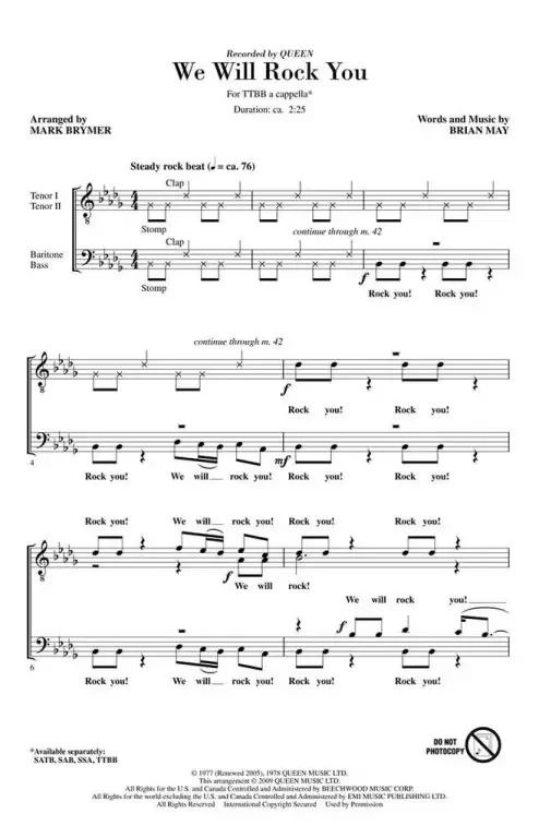 May, Brian We Will Rock You