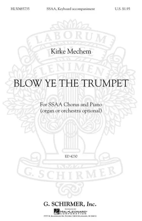 Mechem, Kirke Blow Ye the Trumpet