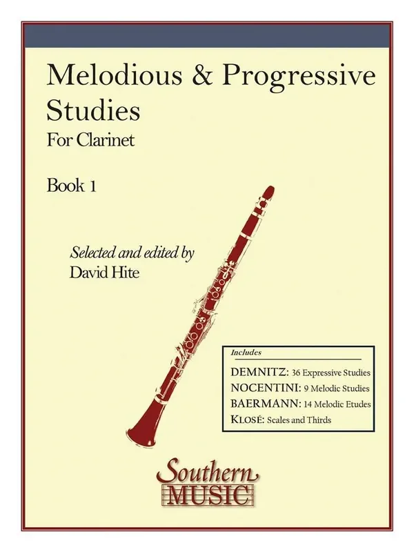 Melodious and Progressive Studies, Book 1 (Arr. David Hite) Klarinette Solo
