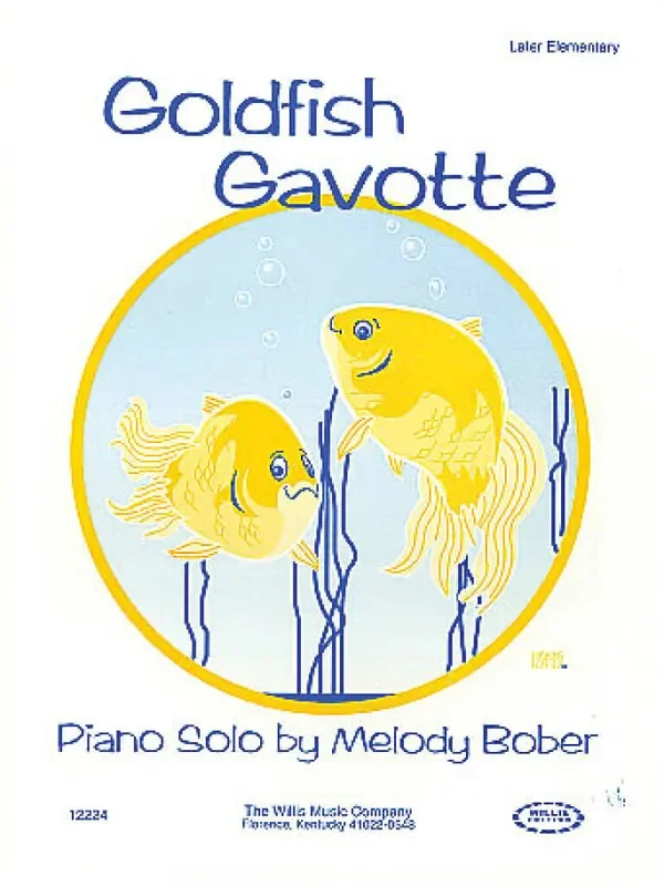 Melody Bober Goldfish Gavotte Klavier Solo