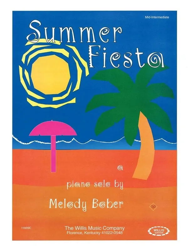 Melody Bober Summer Fiesta Klavier Solo