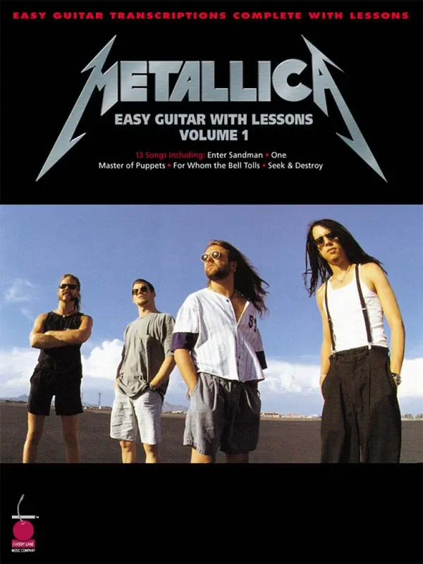 Metallica Metallica for Easy Guitar with Lessons, Vol. 1 Gitarre Solo