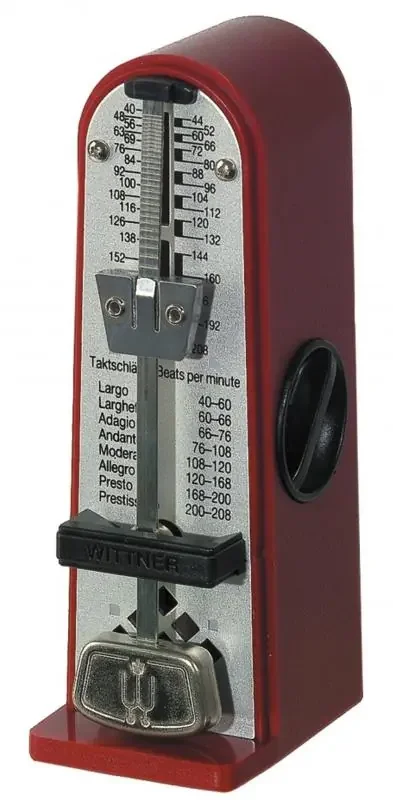 Metronom/Taktell Piccolino rubinrot