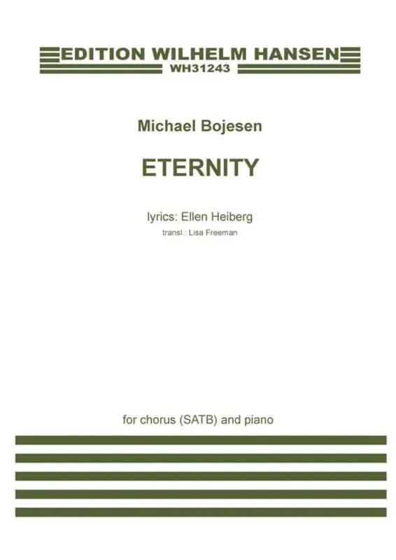 Michael Bojesen Eternity Gemischter Chor mit Begleitung