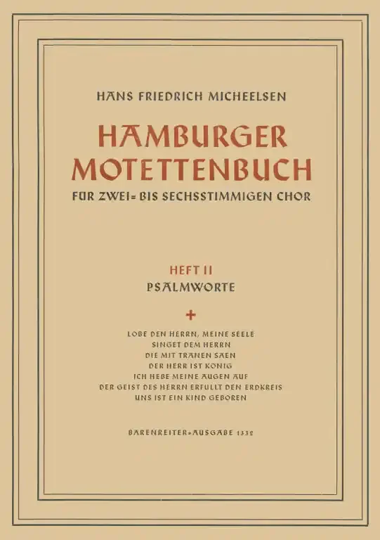 Micheelsen, Hans Friedrich Psalmworte