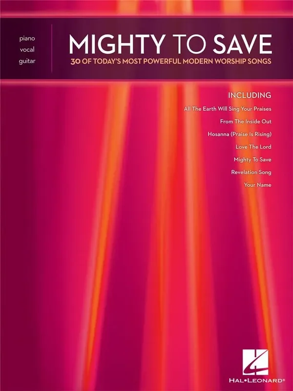 Mighty to Save Klavier, Gesang, Gitarre (Songbooks)