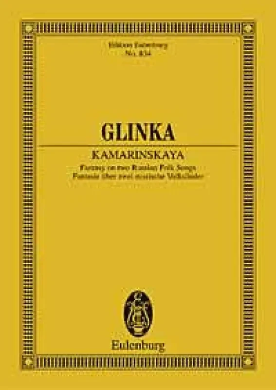 Mikhail Glinka Kamarinskaja Orchester