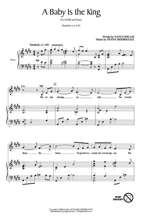 Milam, Nanci A Baby Is The King