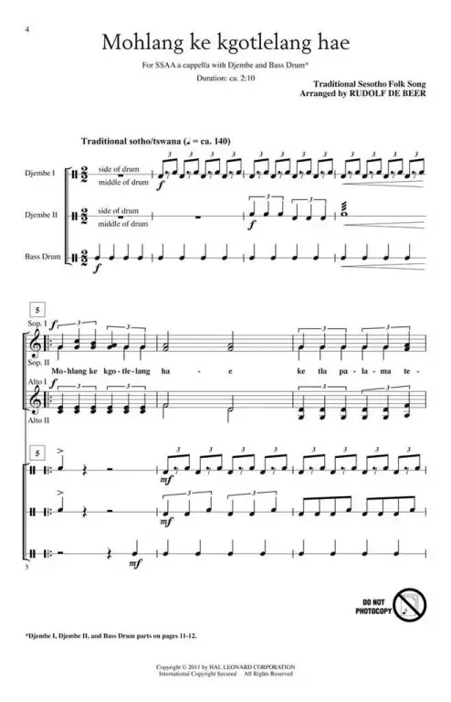 Mohlang Ke Kgotlelang Hae